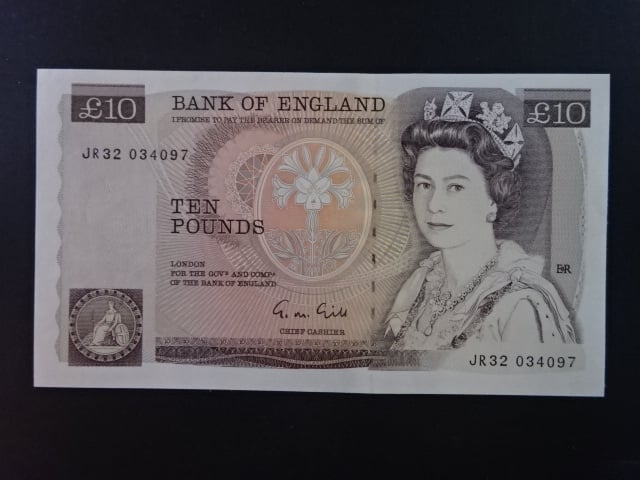 10 Pounds 1988, BNB. B186e, Pi. 379e