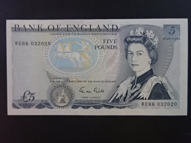 5 Pounds 1988, BNB. B185e, Pi. 378f