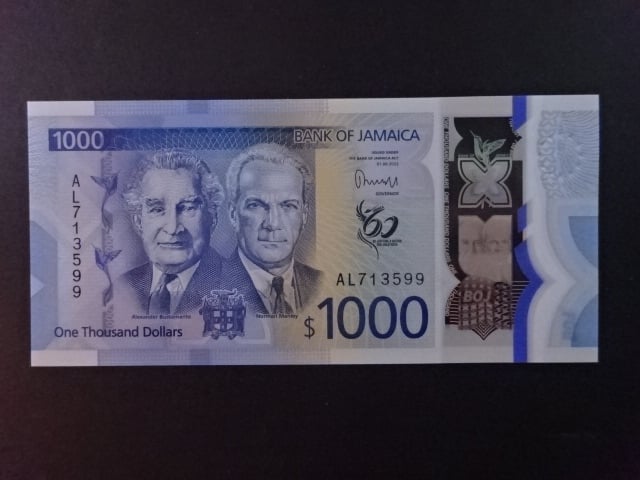 JAMAJKA, 1000 Dollars 2022, BNB. B254a