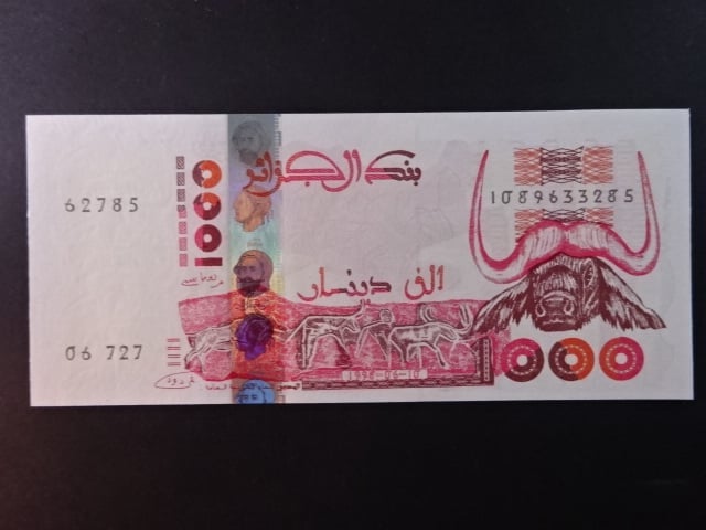ALŽÍR, 1000 dinars 1998, BNB. B406a, Pi. 142