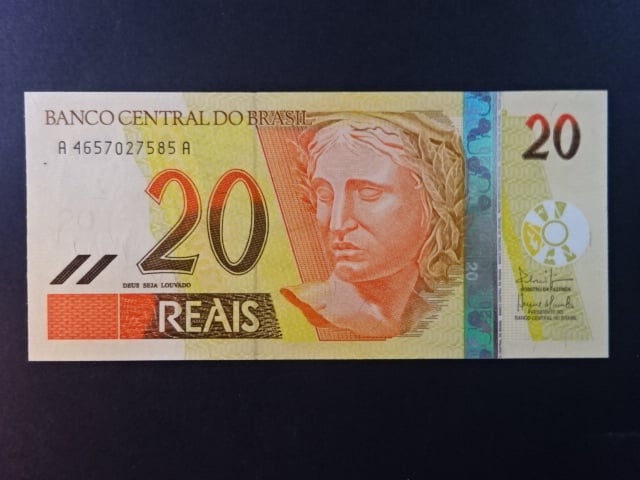 BRAZÍLIE, 20 Reais 2002, BNB. B872a, Pi. 250