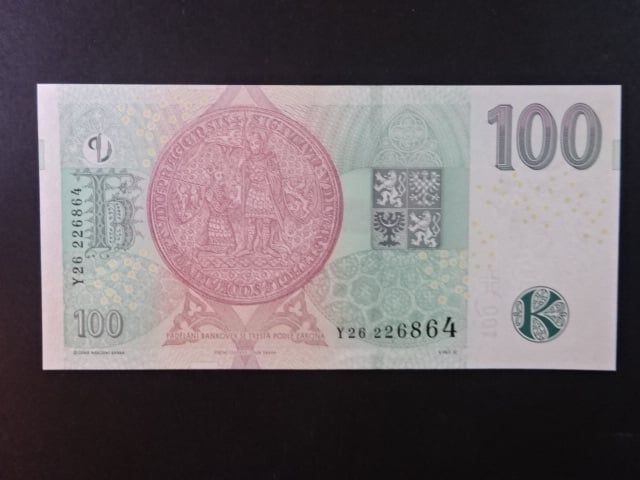 100 Kč 2018 s. Y 26