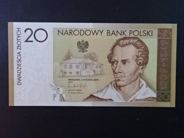 20 Zlotych 2009 pamětní, série JS, BNB. 814, Pi. 180