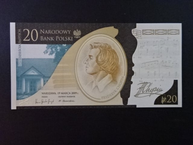 20 Zlotych 2009 pamětní, série FC, BNB. 815a, Pi. 181
