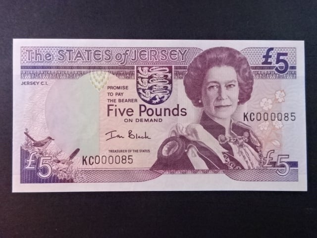 5 Pounds 2000 série KC, BNB. B121b, Pi. 27