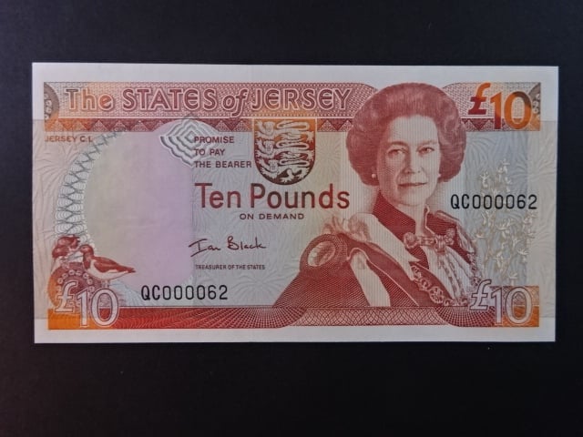 10 Pounds 2000 série QC, BNB. B122b, Pi. 28