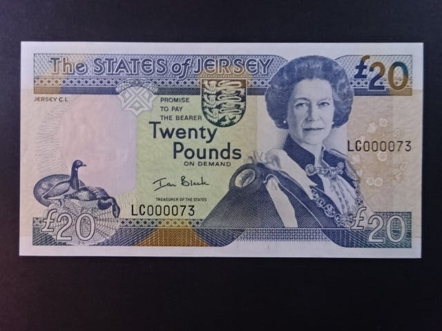 20 Pounds 2000 série LC, BNB. B123b, Pi. 29
