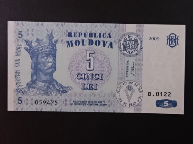 5 Lei 2009, BNB. B109f, Pi. 9