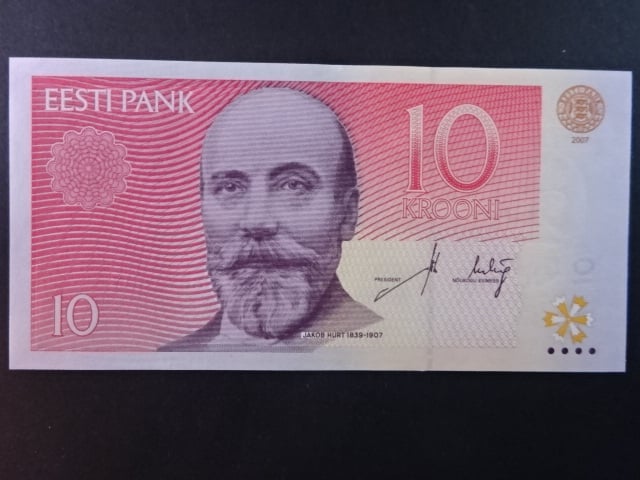 10 Krooni 2007, BNB. B228b, Pi. 86
