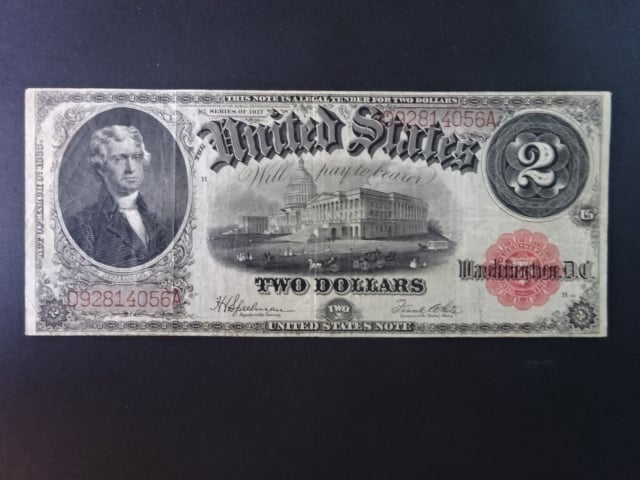 USA, 2 Dollars 1917, Pi. 188