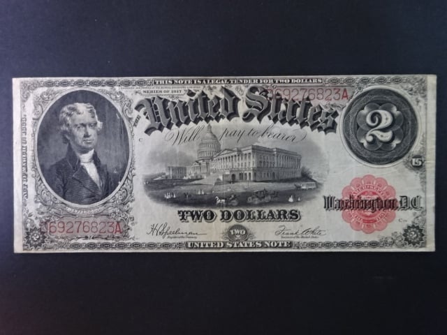 USA, 2 Dollars 1917, Pi. 188