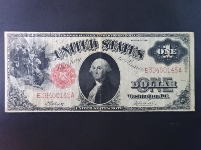 USA, 1 Dollar 1917, Pi. 187