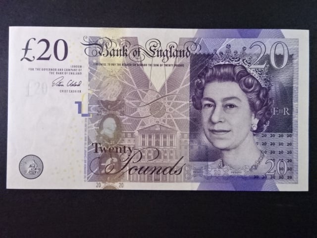 20 Pounds 2015, BNB. B201c, Pi. 392