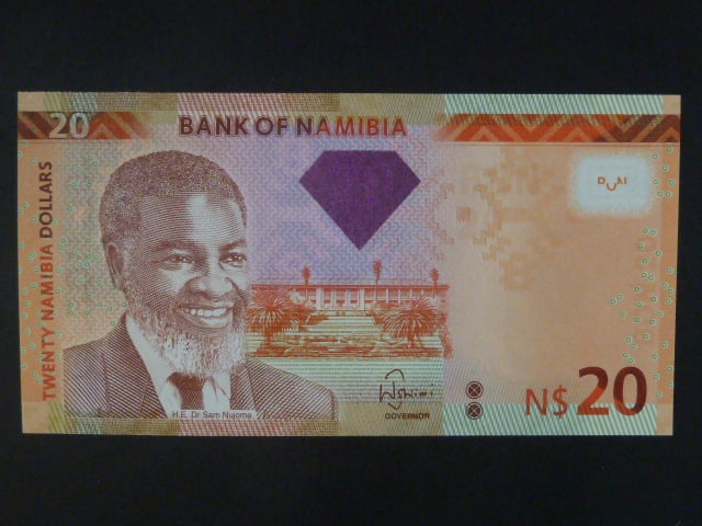 NAMÍBIE, 20 Dollars 2011, BNB. B210a, Pi. 12a