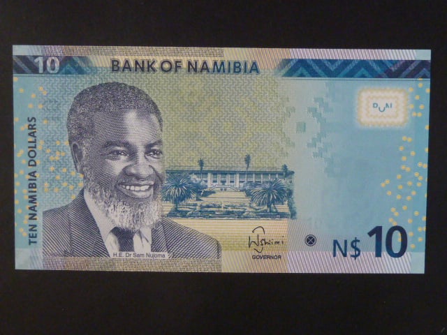 NAMÍBIE, 10 Dollars 2015, BNB. B216a, Pi. 16