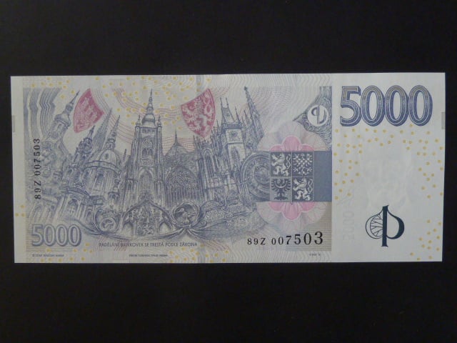 5000 Kč 2023 série 89 Z