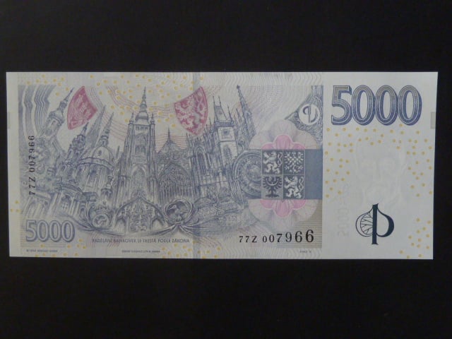 5000 Kč 2023 série 77 Z