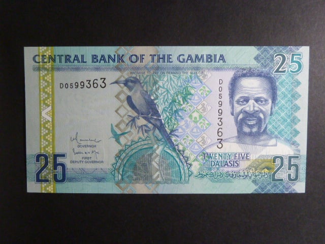 GAMBIE, 25 Dalasis 2010, BNB. B224b, Pi. 27