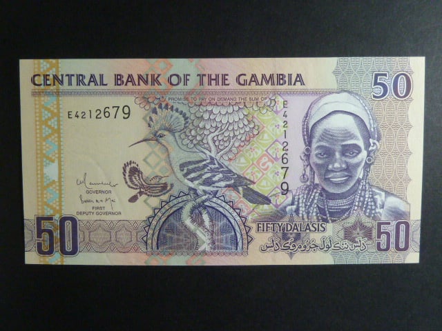 GAMBIE, 50 Dalasis 2010, BNB. B225b, Pi. 28
