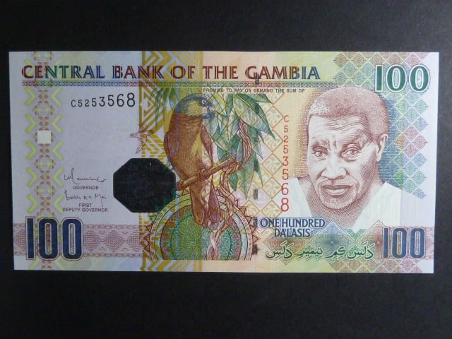GAMBIE, 100 Dalasis 2010, BNB. B227a, Pi. 29b