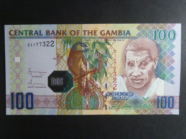 GAMBIE, 100 Dalasis 2006, BNB. B226a, Pi. 29a