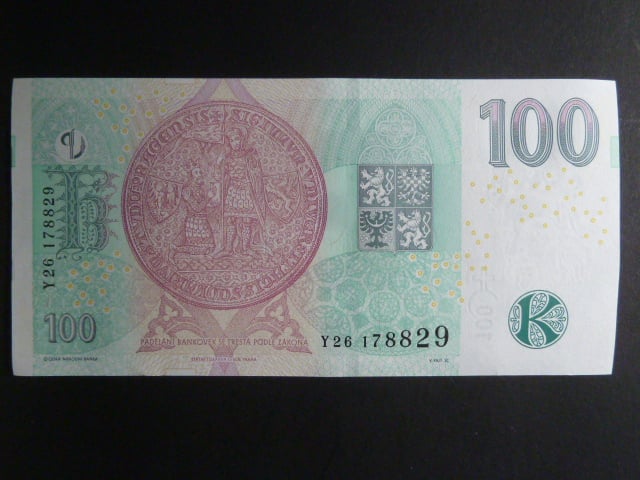 100 Kč 2018 série Y 26