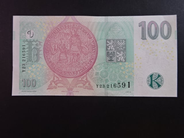 100 Kč 2018 série Y 23