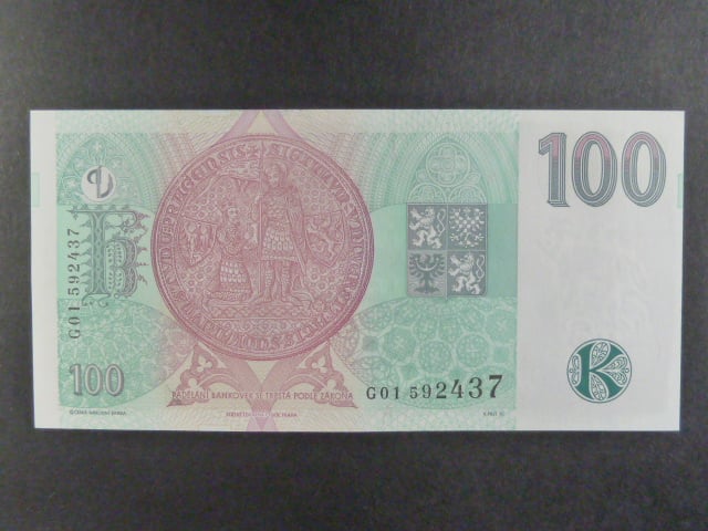 100 Kč 1997 s. G 01
