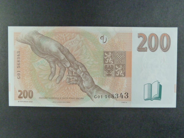 200 Kč 1998 s. G 01