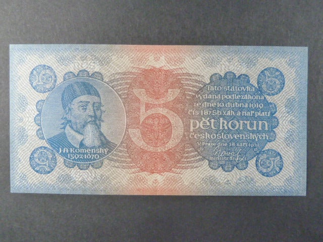5 Kč 1921 série 8
