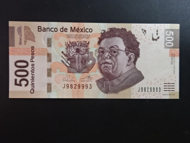 MEXIKO, 500 Pesos 2013, BNB. B708h, Pi. 126