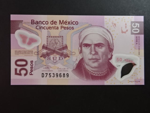 MEXIKO, 50 Pesos 2004, BNB. B705a, Pi. 123