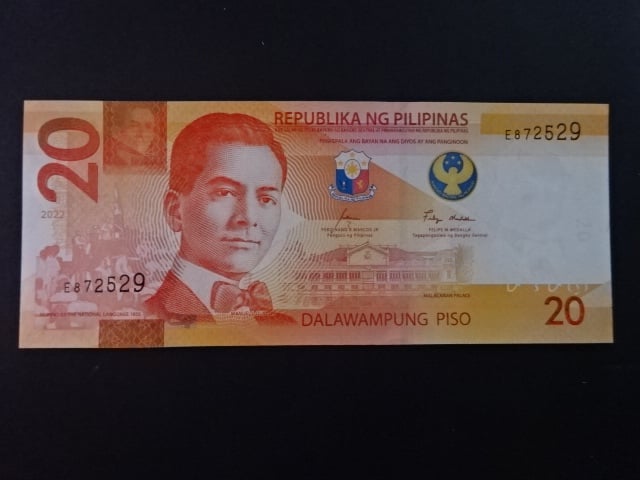 FILIPÍNY, 20 Piso 2022, BNB. B1084i
