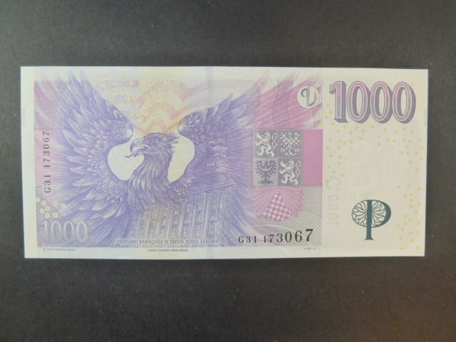 1000 Kč 2008 s. G 31