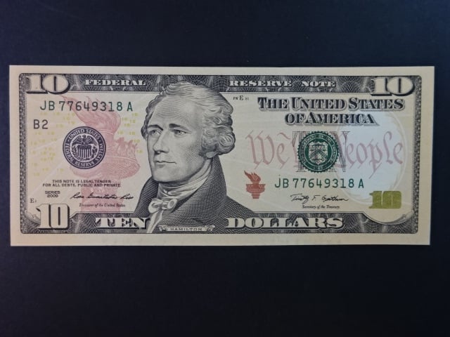 USA, 10 Dollars 2009, Pi. 532