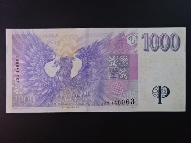 1000 Kč 2008 série G 35