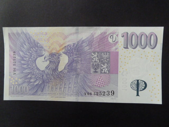 1000 Kč 2008 série V 06