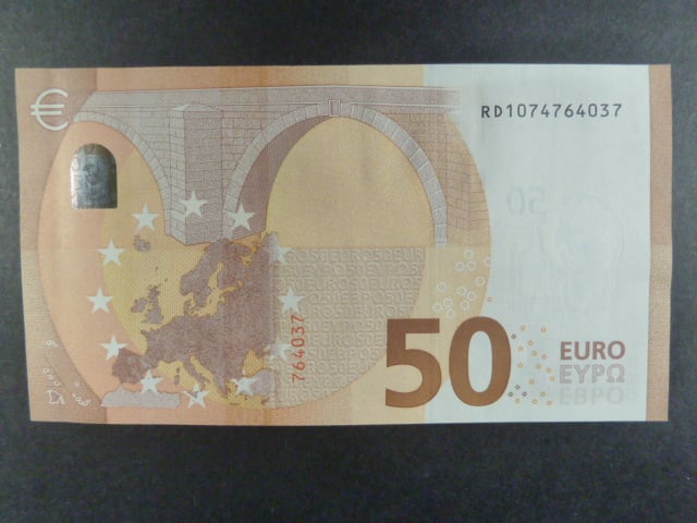 50 Euro 2017 s.RD, Německo podpis Mario Draghi, R031