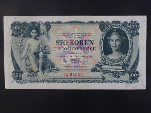 100 Kč 1931 série Ja, II.vydání