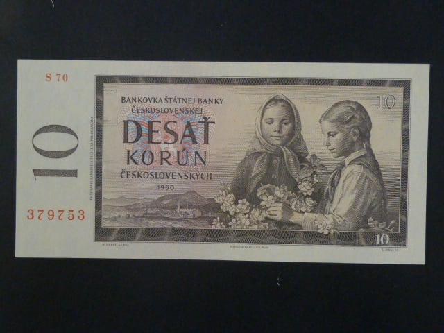 10 Kčs 1960 série S 70