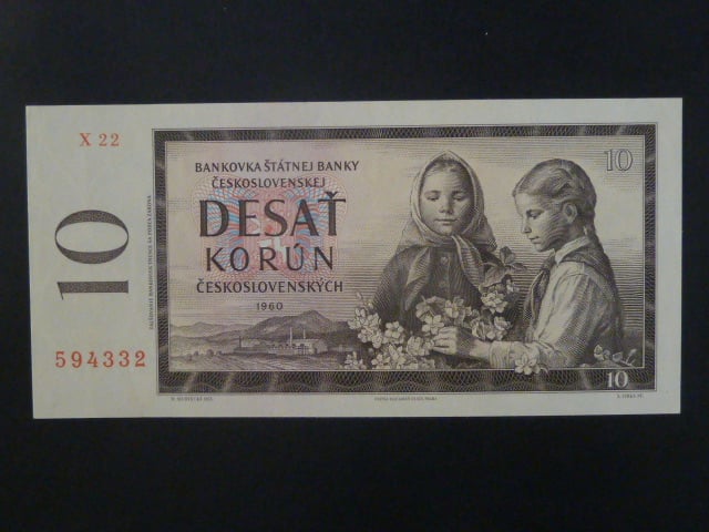 10 Kčs 1960 série X 22