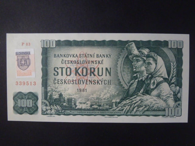 100 Sk 1961/1993 série P 83, kolek