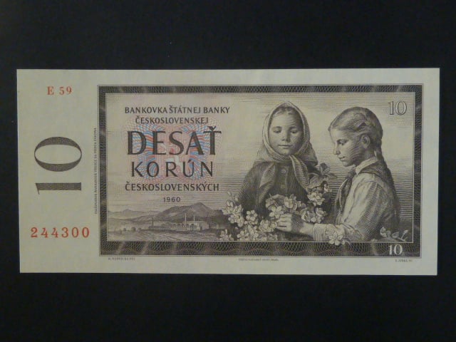 10 Kčs 1960 série E 07