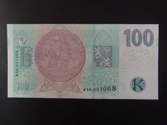 100 Kč 2018 série W 48