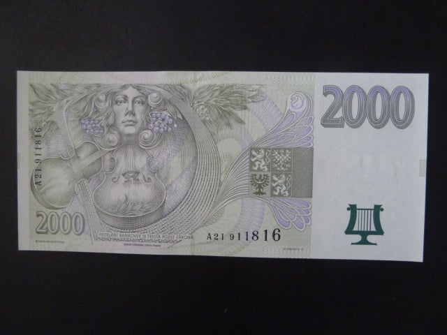 2000 Kč 1996 série A 21