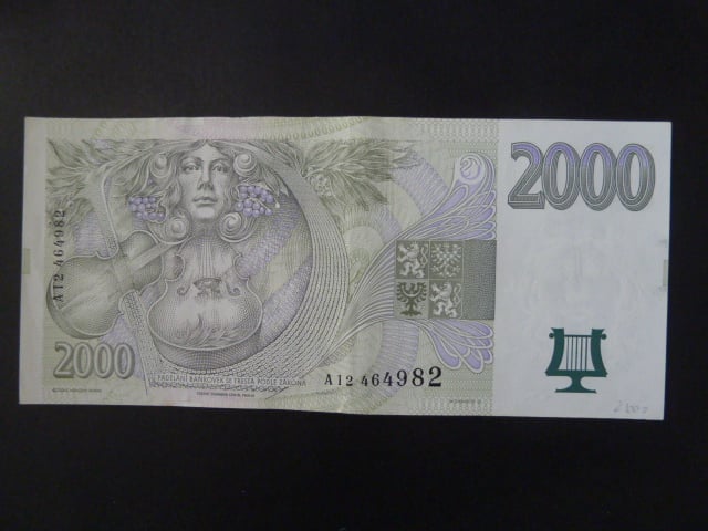 2000 Kč 1996 série A 12