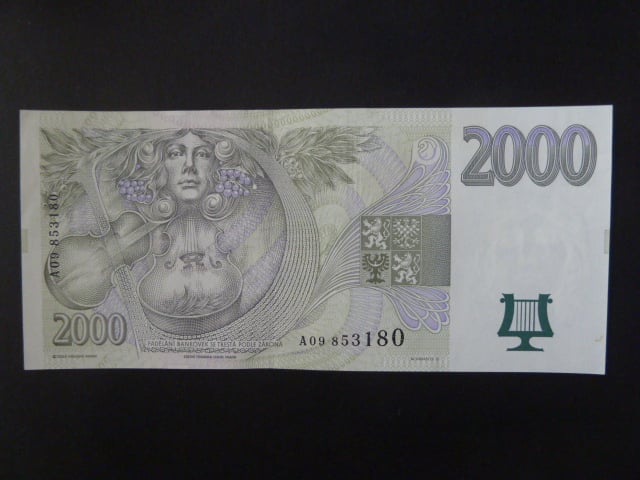 2000 Kč 1996 série A 09