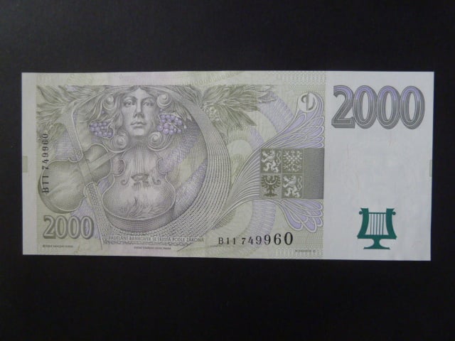 2000 Kč 1999 série B 11