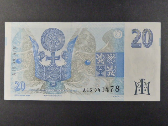 20 Kč 1994 série A 15