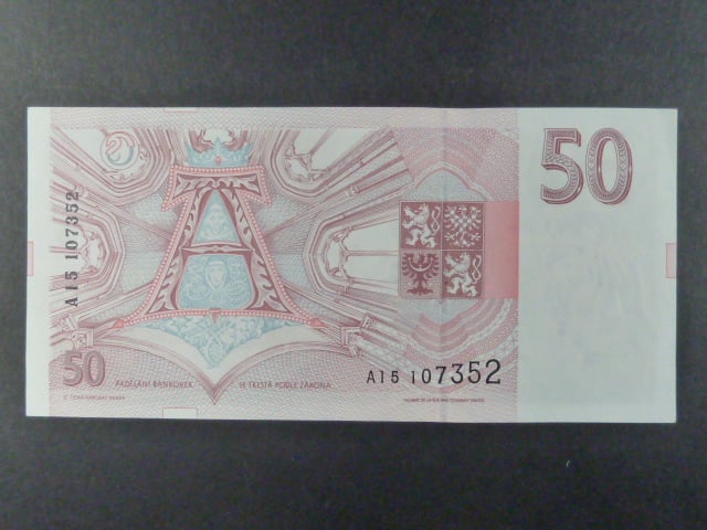 50 Kč 1993 série A 15